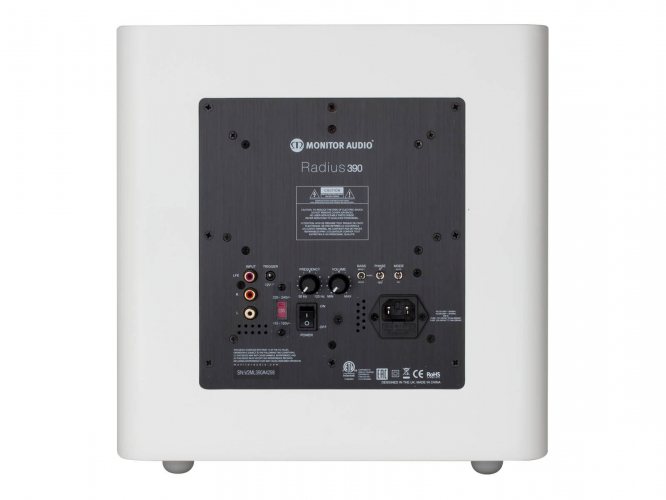 Monitor Audio Radius 390 (Satin White) задняя панель